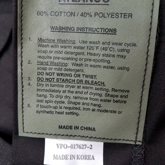 ATLANCO TACTICAL UNIFORM SHIRT JACKET MILITARY SIZES REGULAR M/L/XL BRAND NEW - Picture 9 of 11